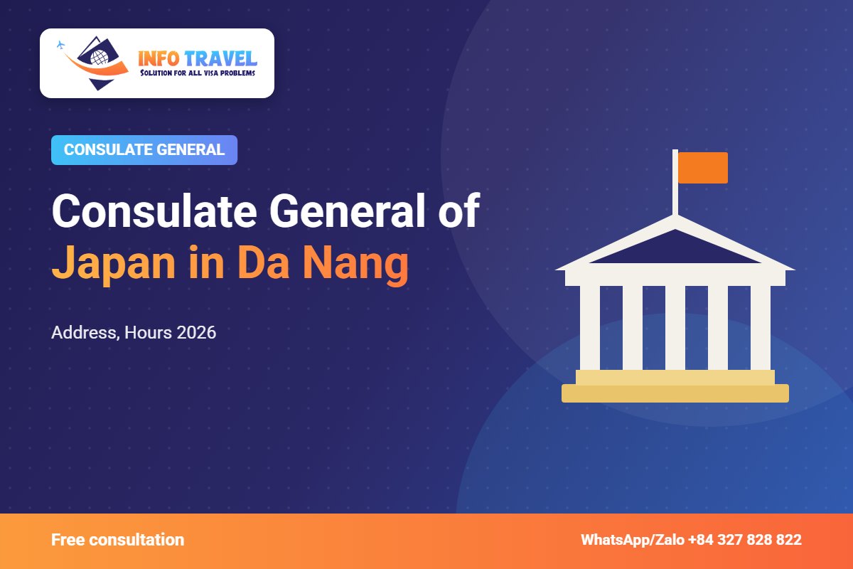 Consulate General of Japan in Da Nang: Address, Hours 2026 – Info Travel