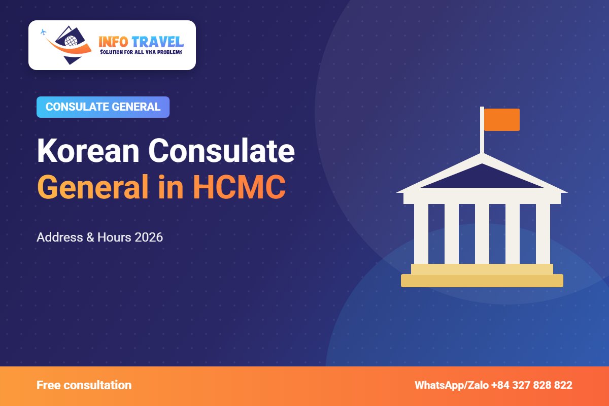Korean Consulate General in HCMC: Address & Hours 2026 – Info Travel