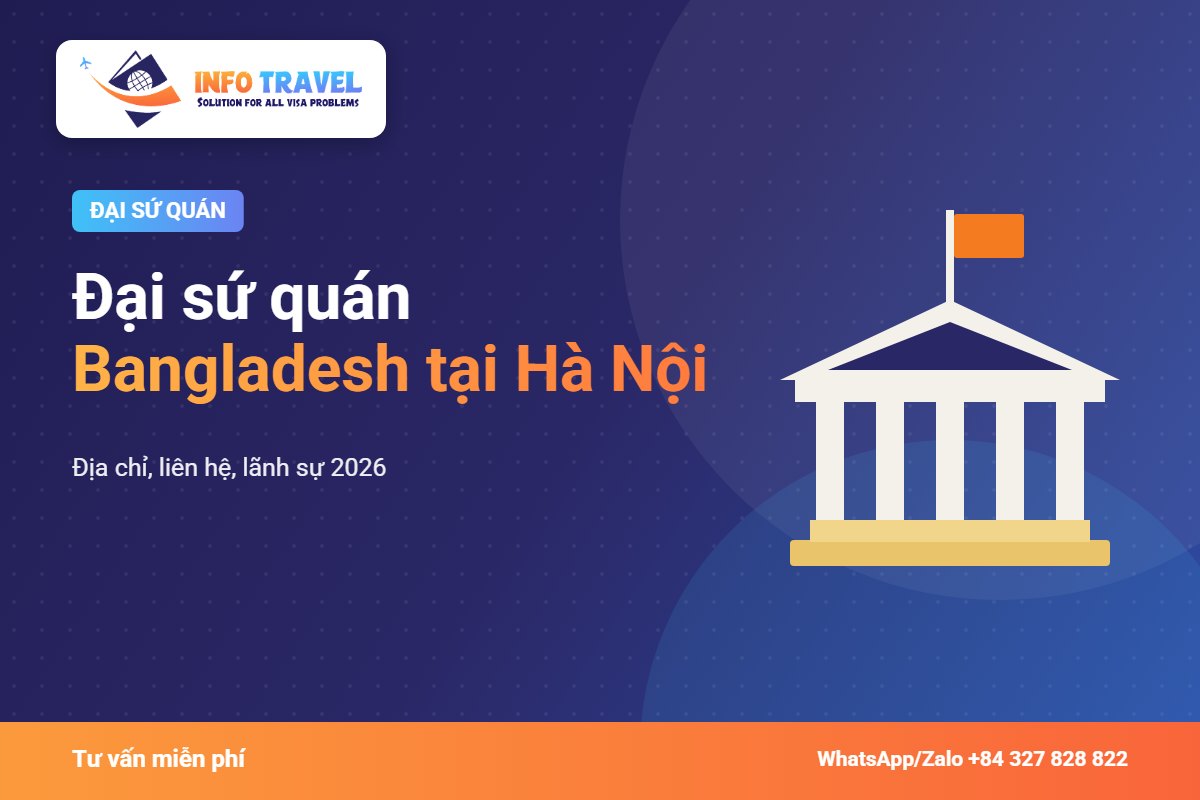 Đại sứ quán Bangladesh tại Hà Nội: địa chỉ, liên hệ, lãnh sự 2026 – Info Travel