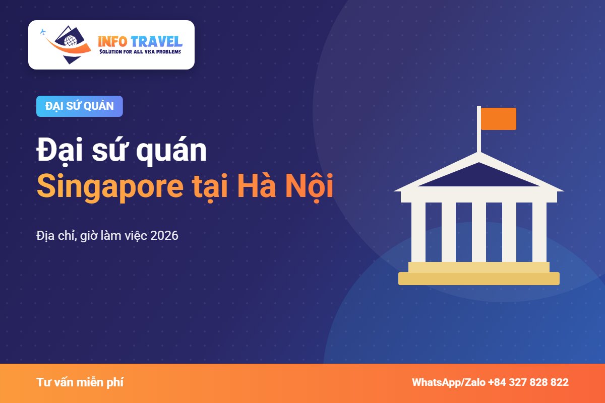 Đại sứ quán Singapore tại Hà Nội: địa chỉ, giờ làm việc 2026 – Info Travel