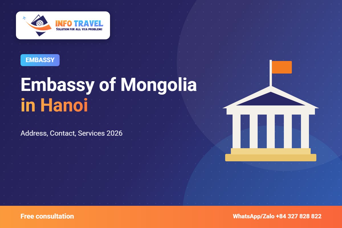 Embassy of Mongolia in Hanoi: Address, Contact, Services 2026 – Info Travel