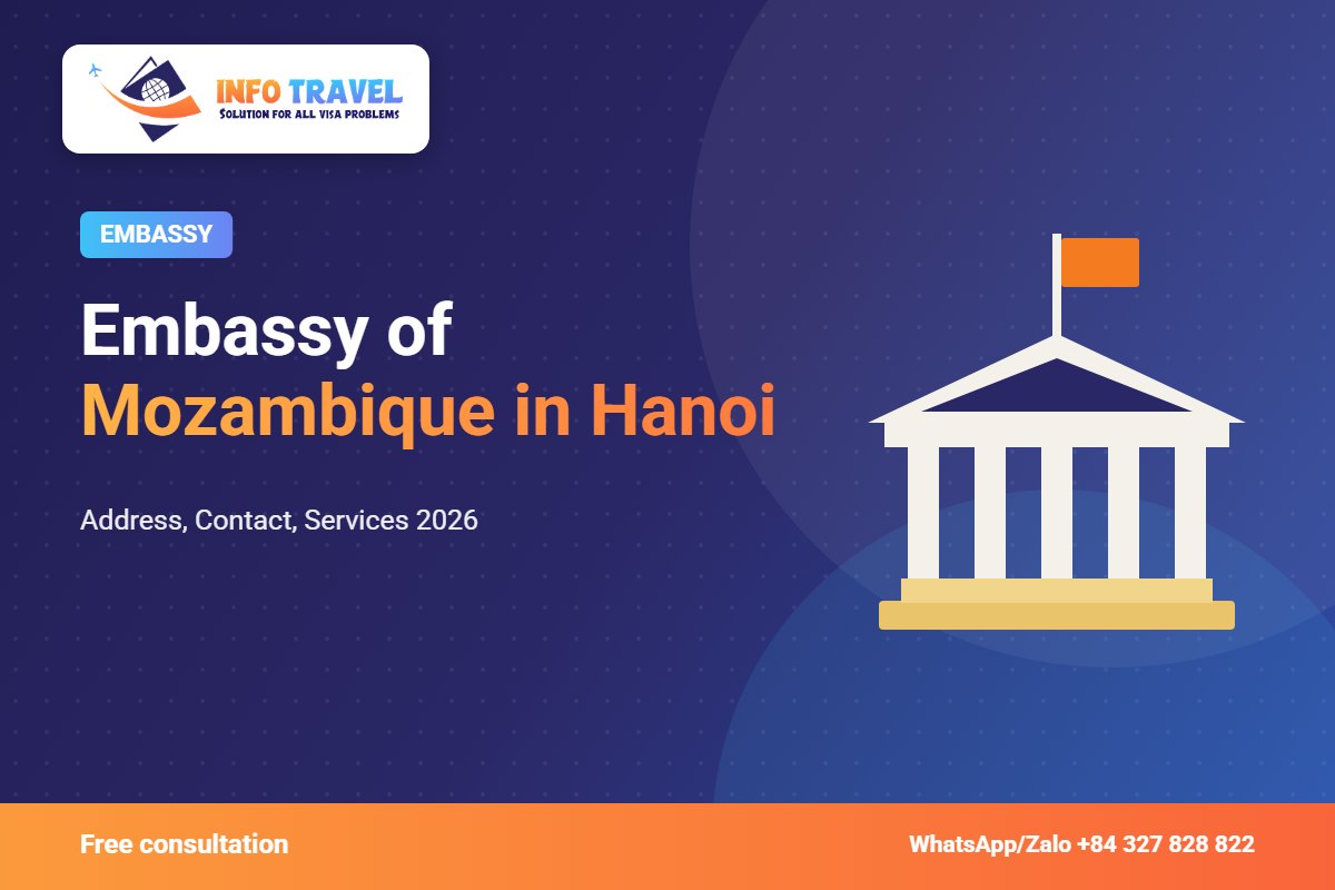 Embassy of Mozambique in Hanoi: Address, Contact, Services 2026 – Info Travel