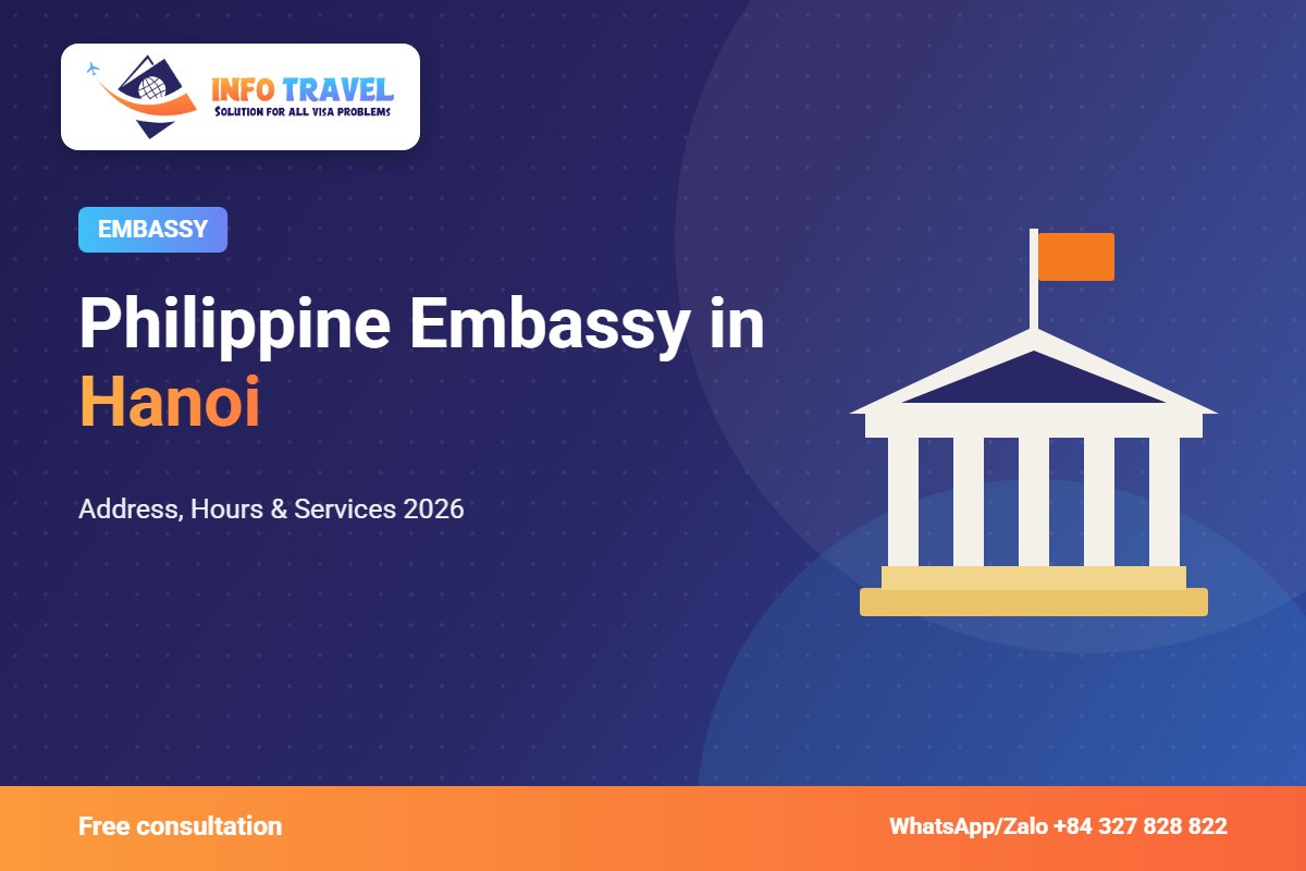 Philippine Embassy in Hanoi: Address, Hours & Services 2026 – Info Travel