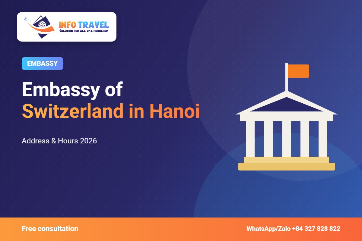 Embassy of Switzerland in Hanoi: Address & Hours 2026 – Info Travel