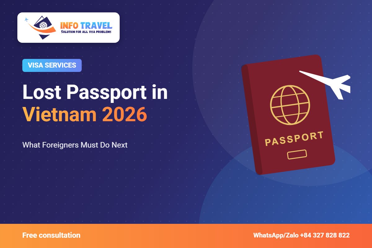 Lost Passport in Vietnam 2026: What Foreigners Must Do Next – Info Travel