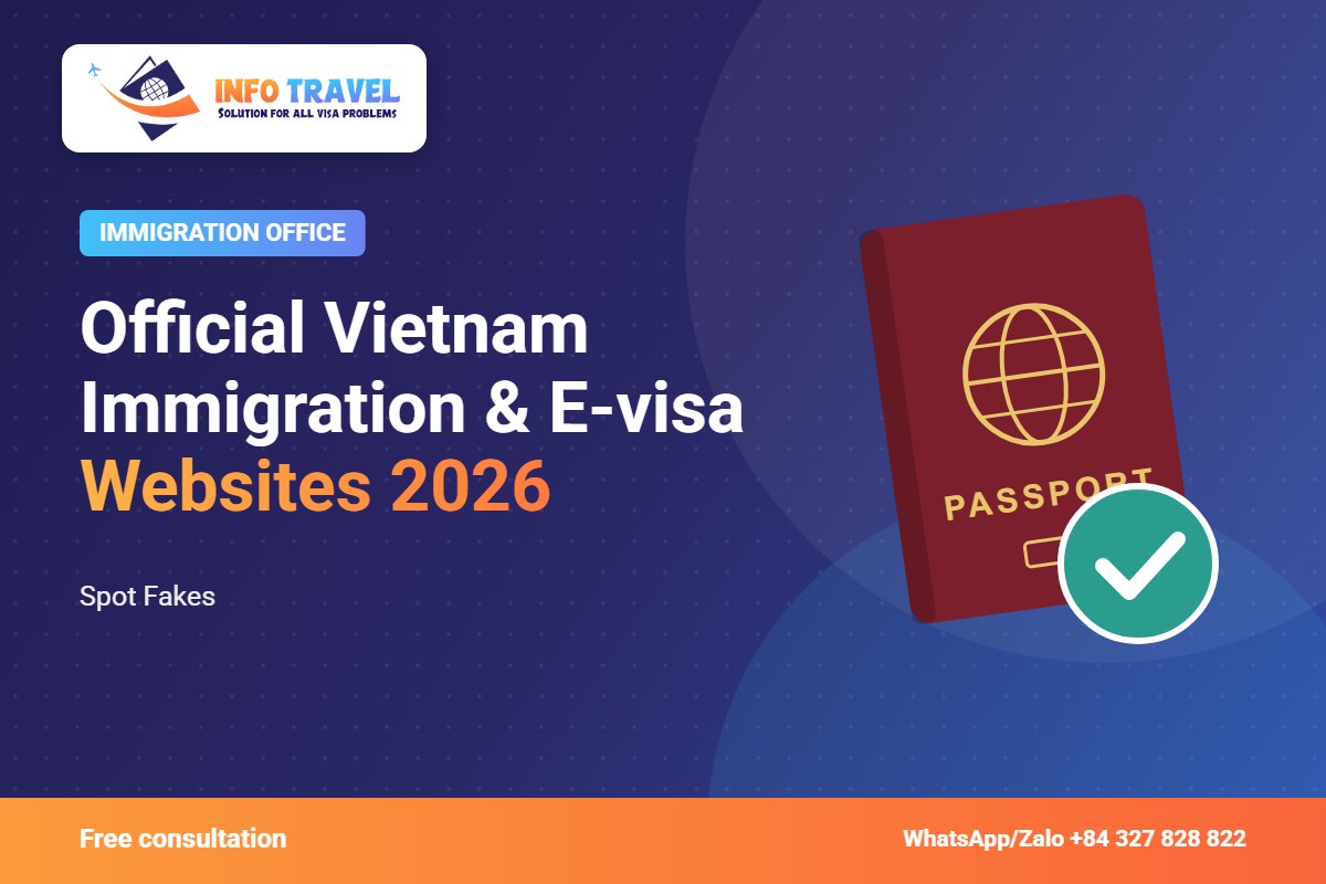 Official Vietnam Immigration & E-visa Websites 2026: Spot Fakes – Info Travel