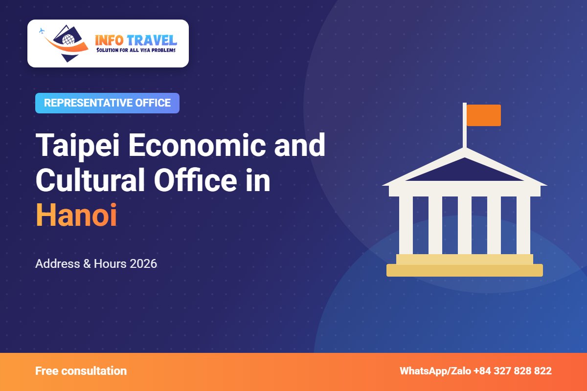 Taipei Economic and Cultural Office in Hanoi: Address & Hours 2026 – Info Travel