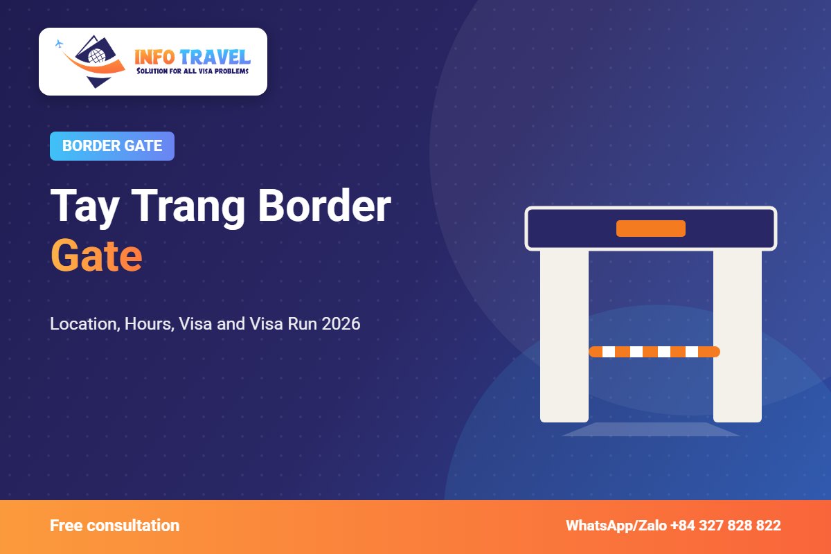 Tay Trang Border Gate: Location, Hours, Visa and Visa Run 2026 – Info Travel