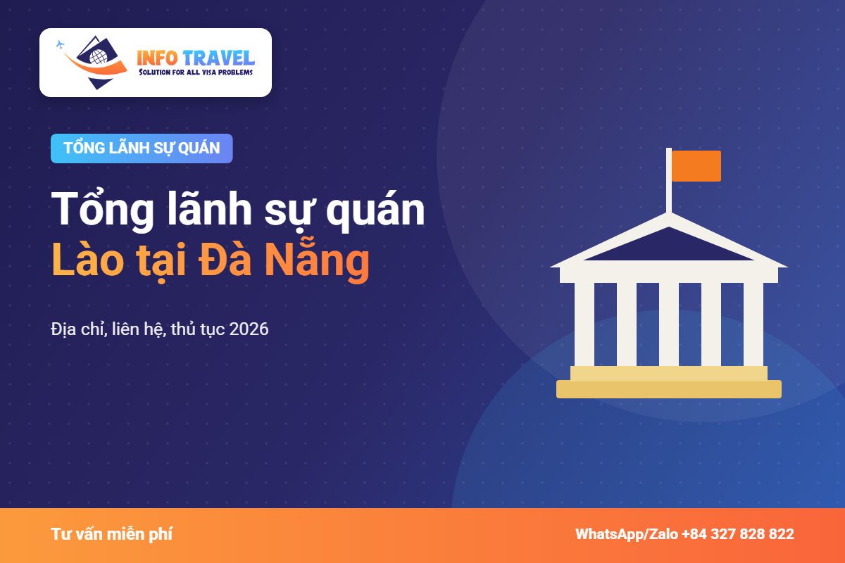 Tổng lãnh sự quán Lào tại Đà Nẵng: địa chỉ, liên hệ, thủ tục 2026 – Info Travel