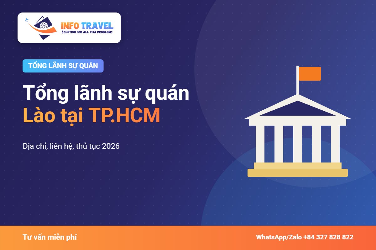 Tổng lãnh sự quán Lào tại TP.HCM: địa chỉ, liên hệ, thủ tục 2026 – Info Travel