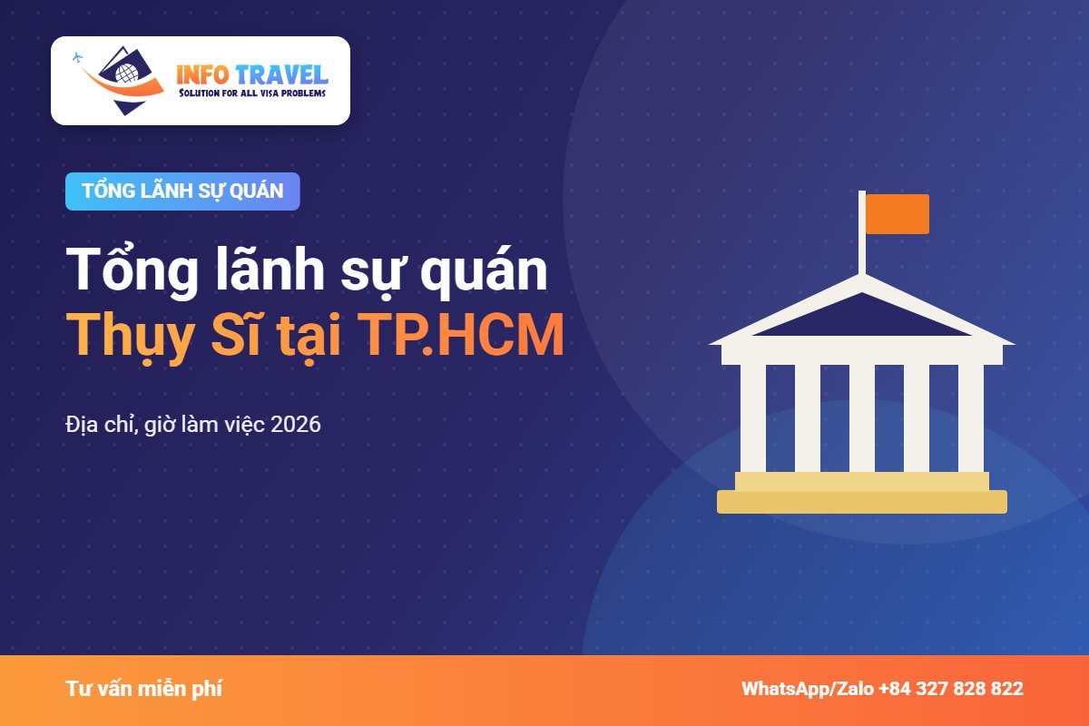 Tổng lãnh sự quán Thụy Sĩ tại TP.HCM: địa chỉ, giờ làm việc 2026 – Info Travel