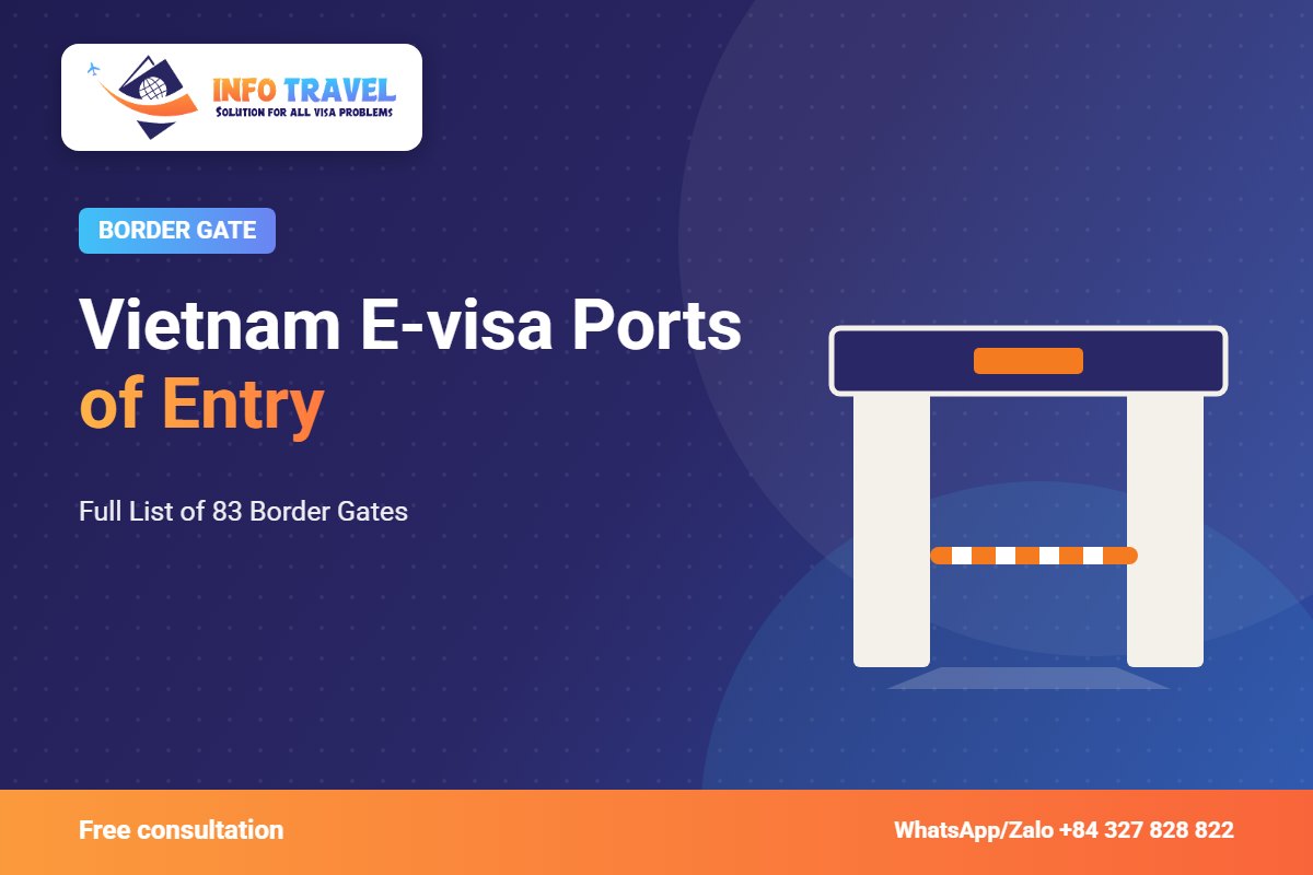 Vietnam E-visa Ports of Entry: Full List of 83 Border Gates – Info Travel