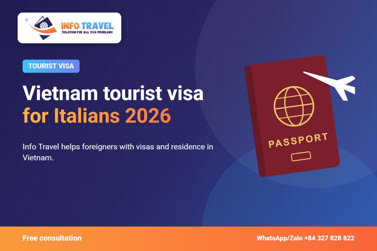 Vietnam tourist visa for Italians 2026 – Info Travel