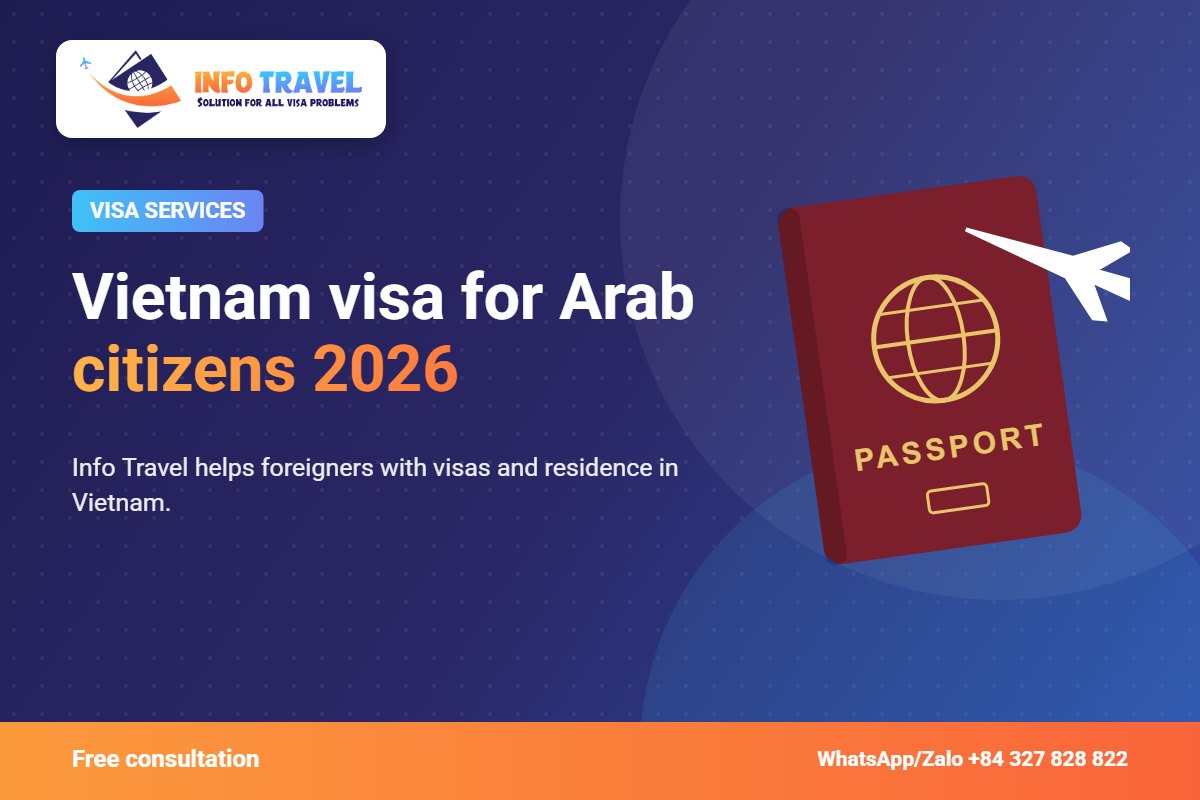 Vietnam visa for Arab citizens 2026 – Info Travel