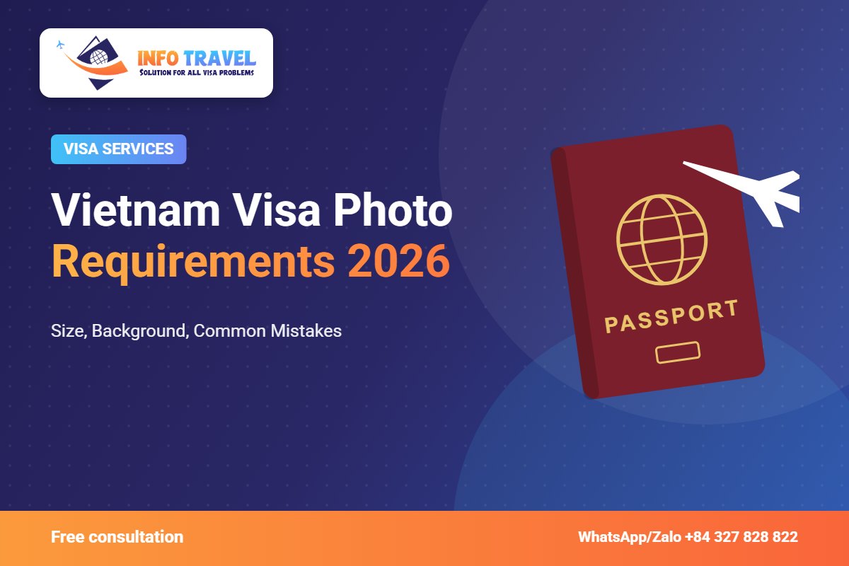 Vietnam Visa Photo Requirements 2026: Size, Background, Common Mistakes – Info Travel