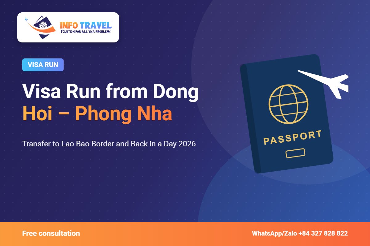 Visa Run from Dong Hoi – Phong Nha: Transfer to Lao Bao Border and Back in a Day 2026 – Info Travel