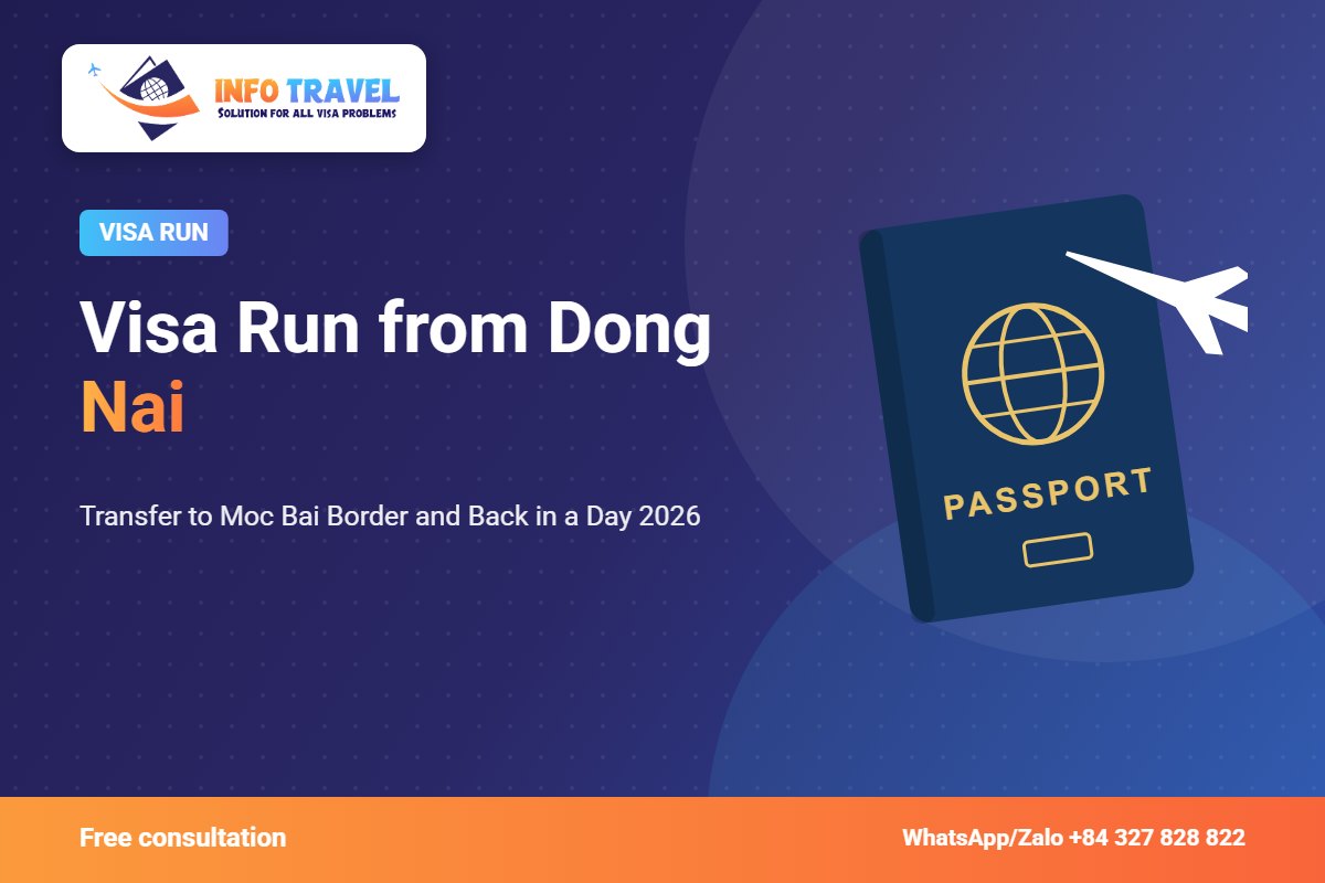 Visa Run from Dong Nai: Transfer to Moc Bai Border and Back in a Day 2026 – Info Travel