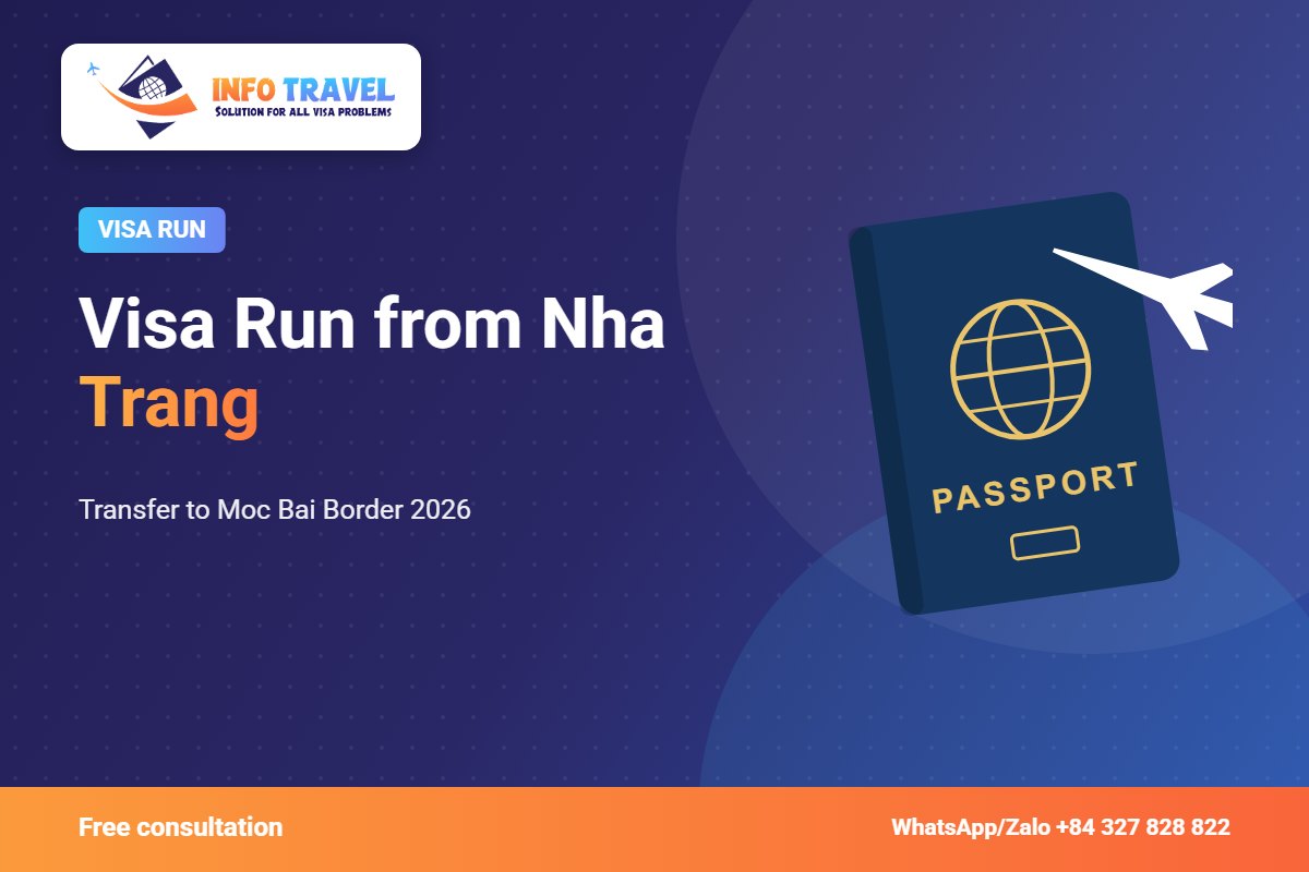 Visa Run from Nha Trang: Transfer to Moc Bai Border 2026 – Info Travel