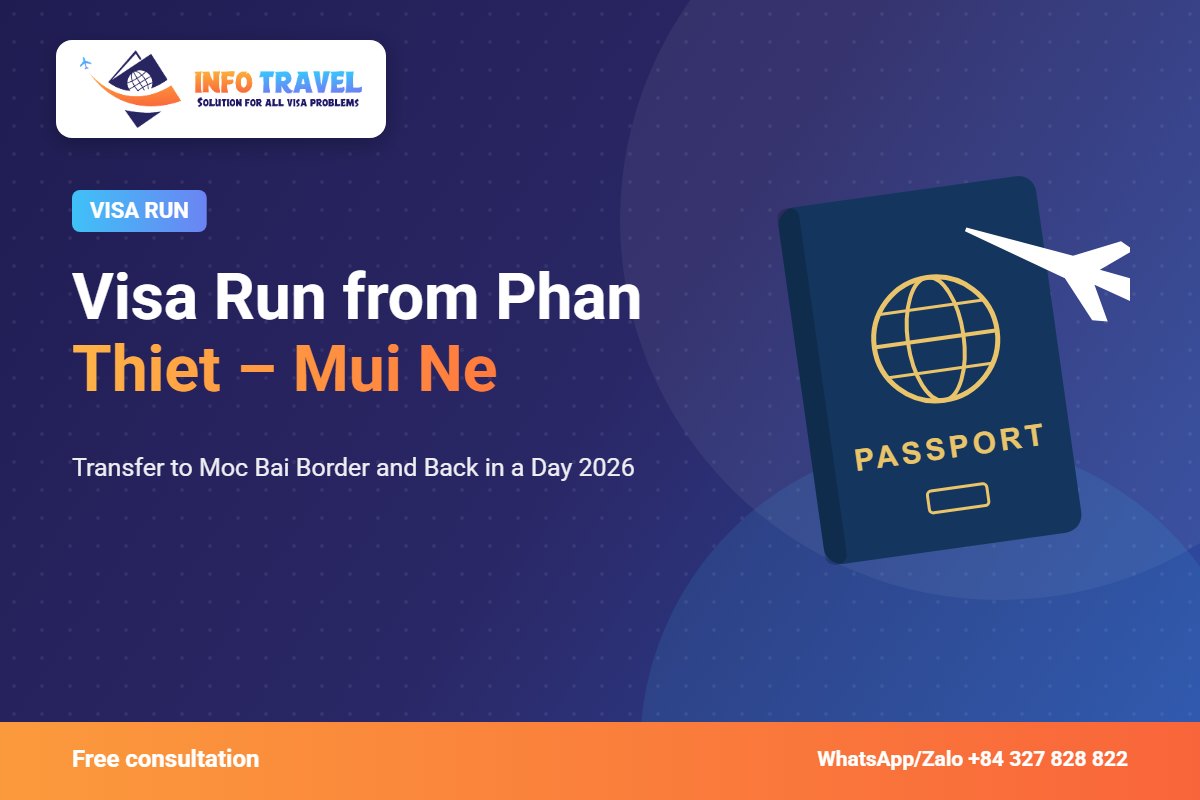 Visa Run from Phan Thiet – Mui Ne: Transfer to Moc Bai Border and Back in a Day 2026 – Info Travel